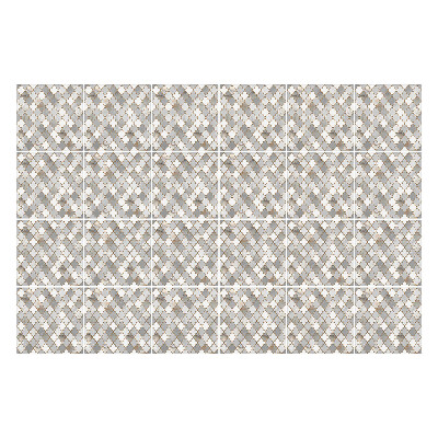 Csempe matrica Geometriai rombuszok egy rácsban