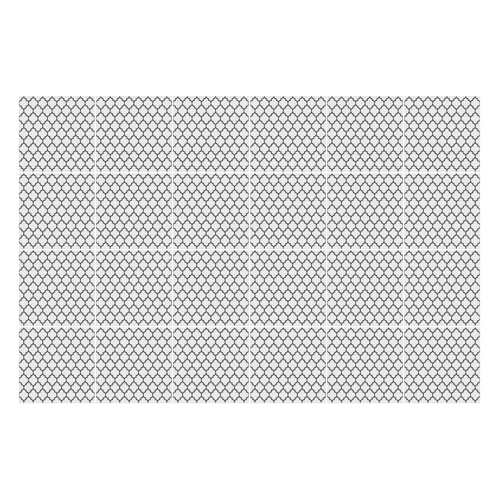 Öntapadós csempe matrica Hatszögletű rácsok