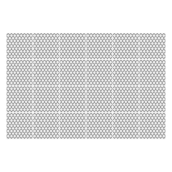 Öntapadós csempe matrica Hatszögletű rácsok