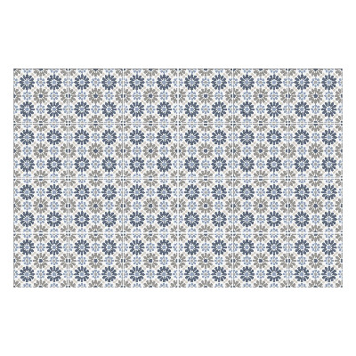 Csempe matrica Virágos motívum hálóban