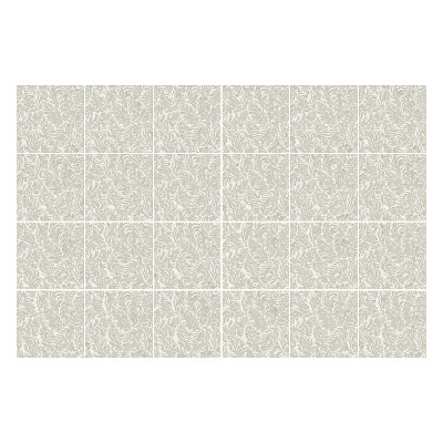 Öntapadós csempe matrica Finom levelek sorban