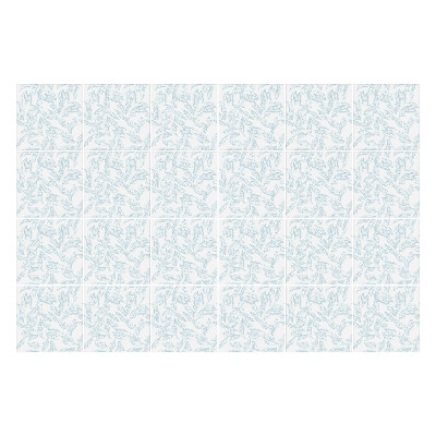 Öntapadós csempe matrica Finom levelek mozgásban