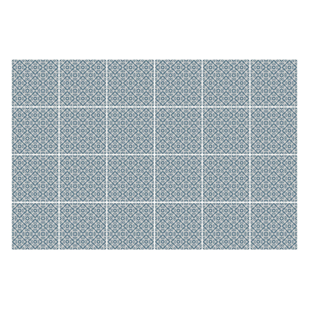 Csempe matrica Finom virágmotívumok