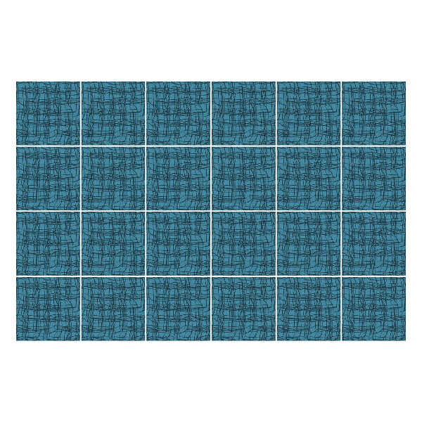 Öntapadós csempe matrica Geometriai vonalak egy rácsban