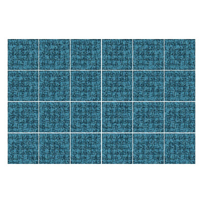 Öntapadós csempe matrica Geometriai vonalak egy rácsban