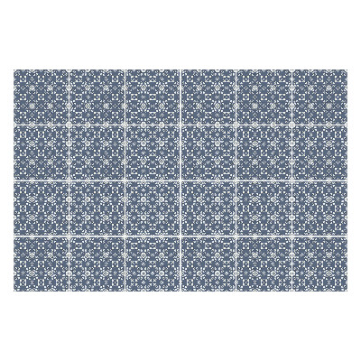 Öntapadós csempe matrica Virág motívum részletekkel