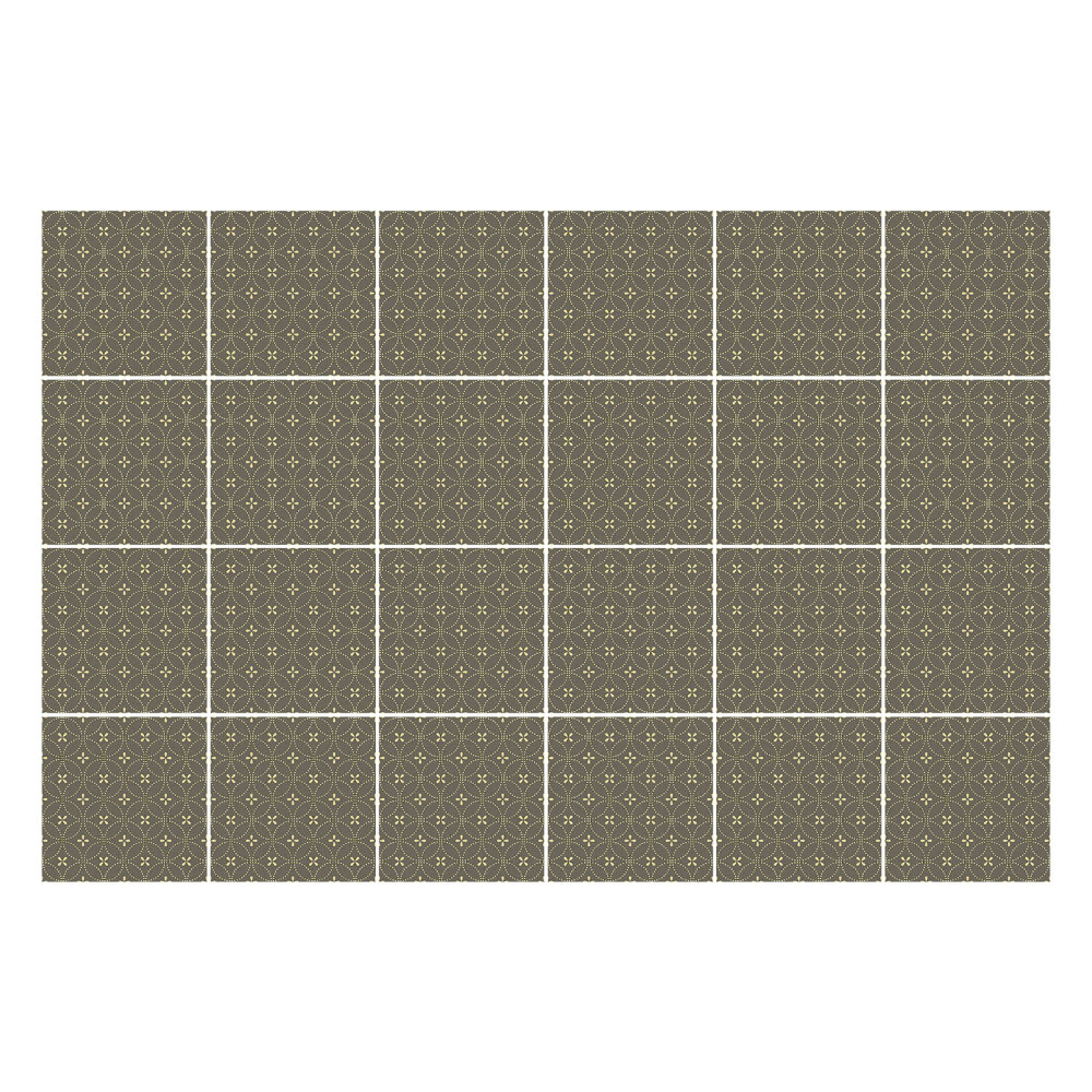 Csempe matrica Geometria kis formákban