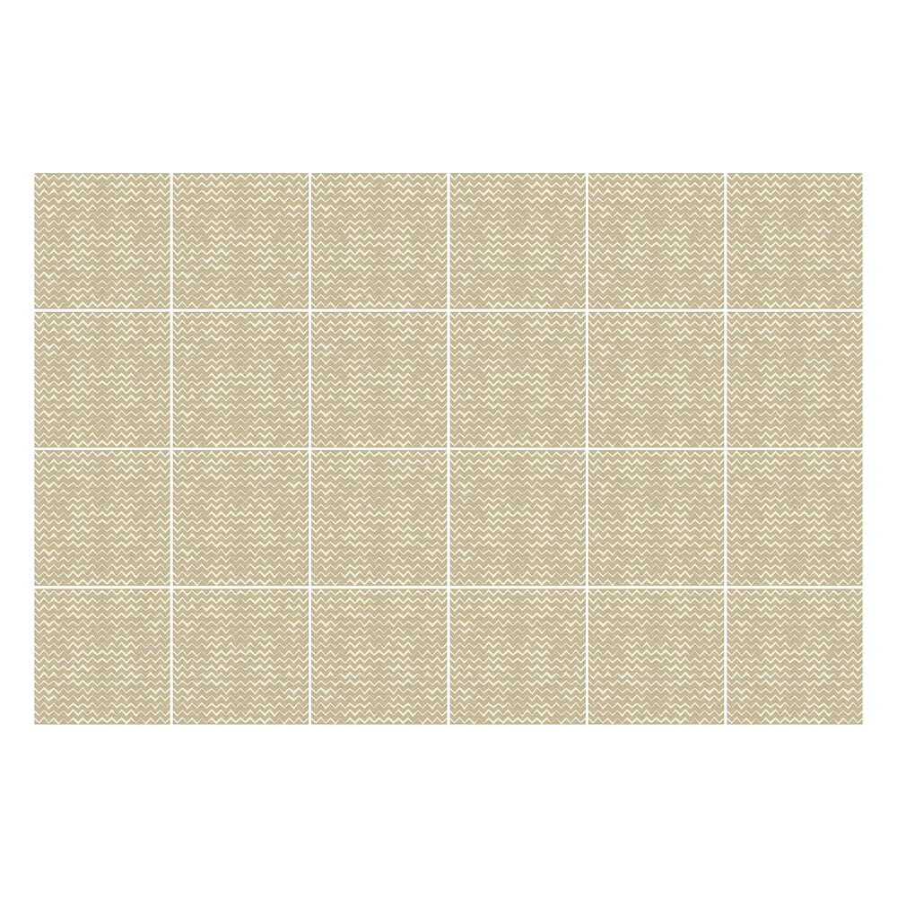 Öntapadós csempe matrica Hullámok szabályos mintában