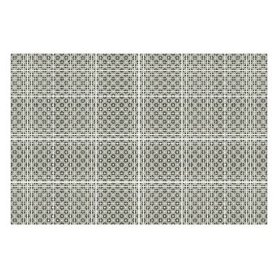 Öntapadós csempe matrica Keresztezett csillagok