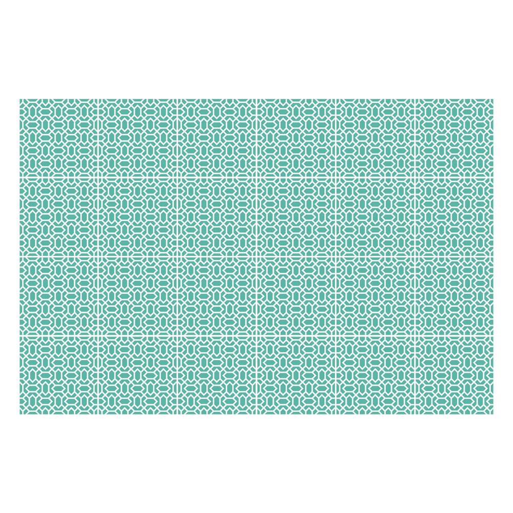 Öntapadós csempe matrica Geometriai formák egy rácsban