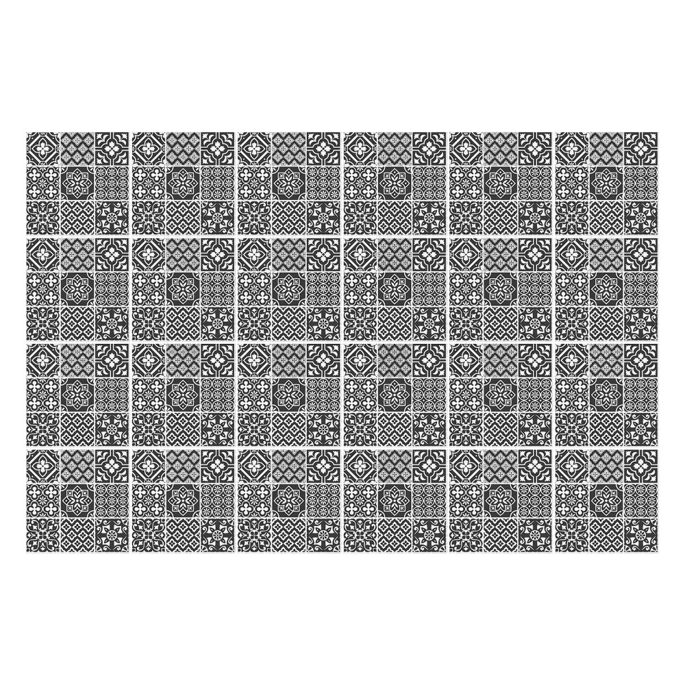 Öntapadós csempe matrica Geometriai kockás motívumok