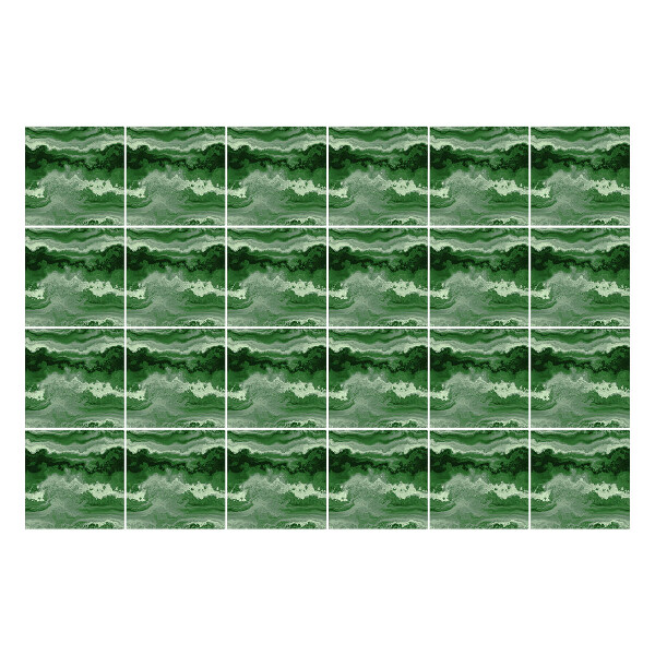 Csempe matrica Föld tónusú hullámok