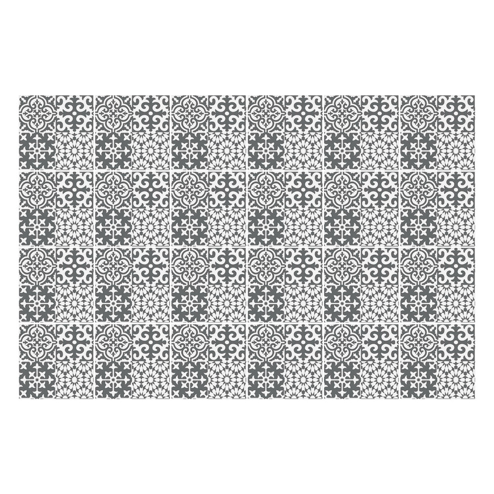 Csempe matrica Klasszikus virágdíszek