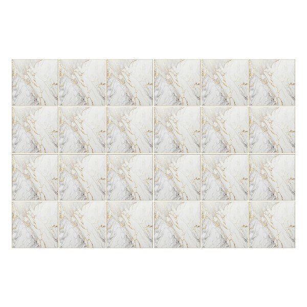 Öntapadós csempe matrica Elegáns márvány erekkel