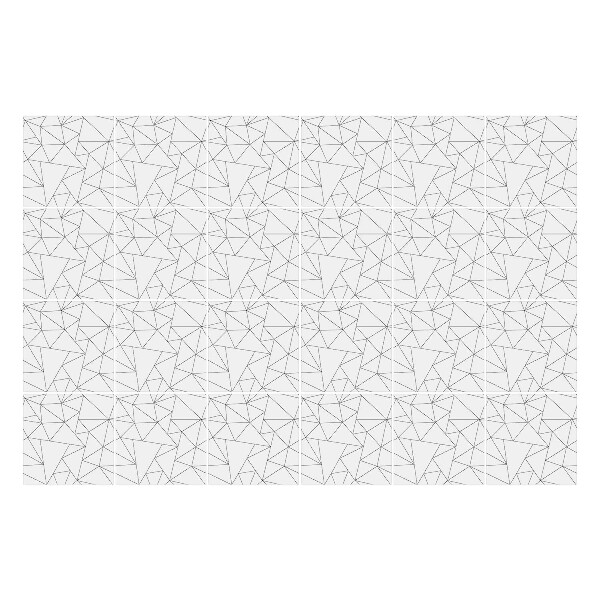 Csempe matrica Háromszög geometria