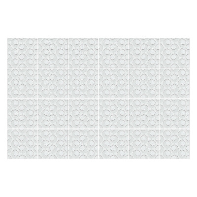 Öntapadós csempe matrica Körök szabályos elrendezésben