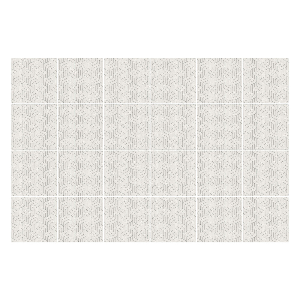 Csempe matrica Hullámok finom elrendezésben