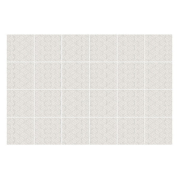 Csempe matrica Hullámok finom elrendezésben