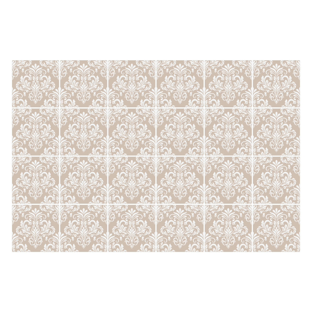 Csempe matrica Elegáns növényi motívumok