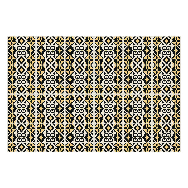 Csempe matrica Geometrikus virágmotívumok