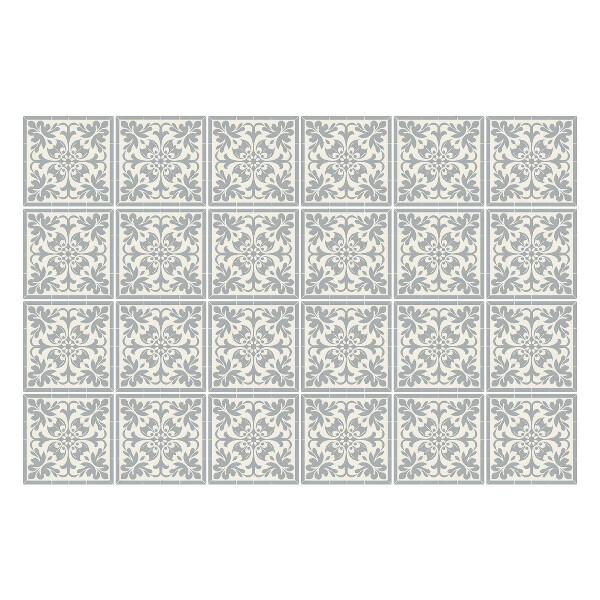 Öntapadós csempe matrica Elegáns szürke csempe