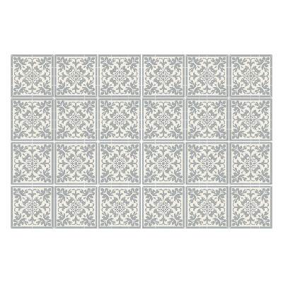 Öntapadós csempe matrica Elegáns szürke csempe