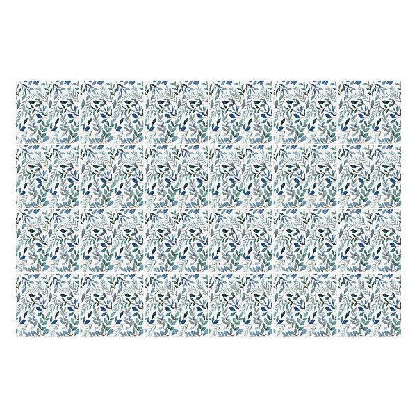 Csempe matrica A levelek és gallyak gubancban vannak