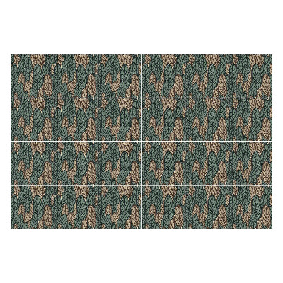 Csempe matrica Boho levelek