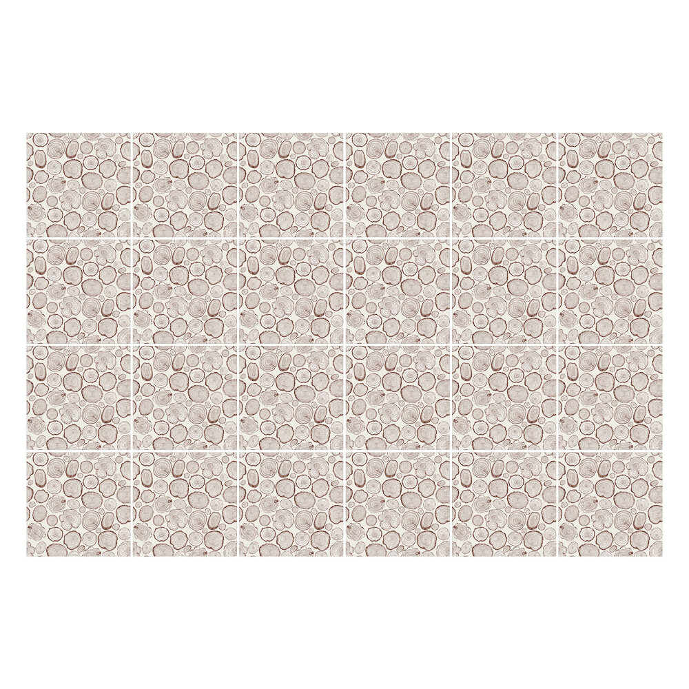 Csempe matrica Kis fatörzsek