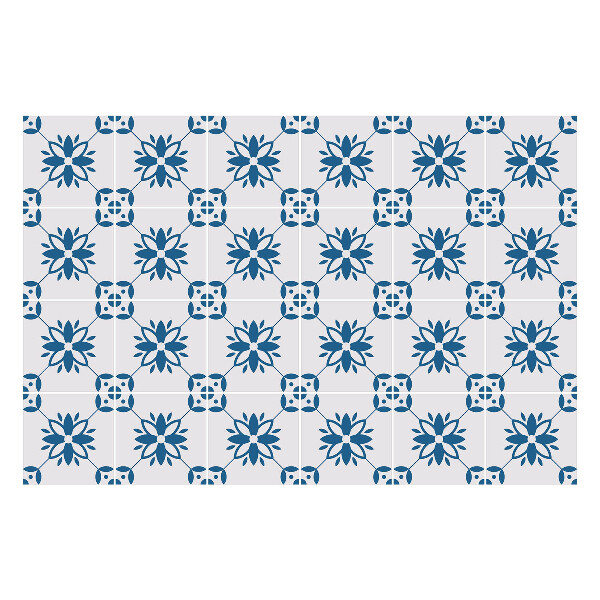 Csempe matrica Virágmotívumok hálóban