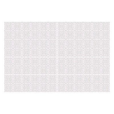 Öntapadós csempe matrica Finom virágmotívum