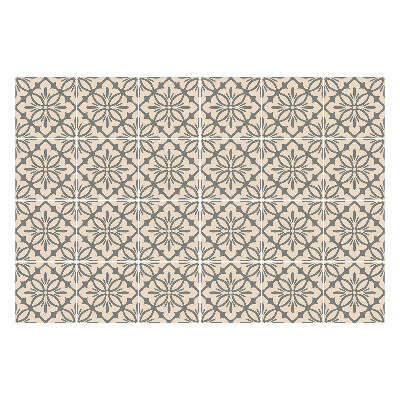 Csempe matrica Virágdíszek hálóban