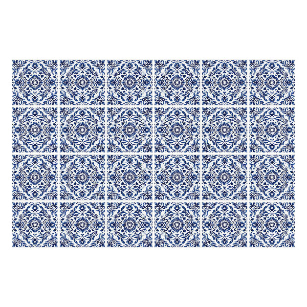 Öntapadós csempe matrica Gazdagon díszített csempe