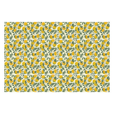 Csempe matrica Lédús citrom levelekkel