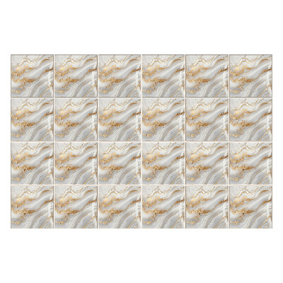 Csempe matrica Absztrakt hullámok a kő