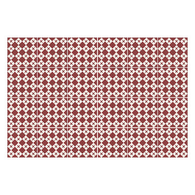 Öntapadós csempe matrica Geometriai ábrák egy rácsban