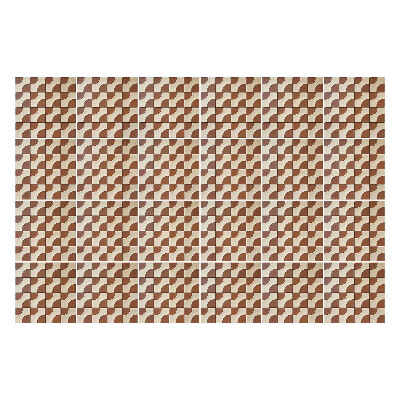 Csempe matrica Hullámok geometriai elrendezésben