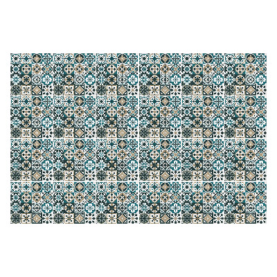 Csempe matrica Díszített mozaik