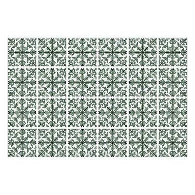 Csempe matrica Virágdíszek hálóban