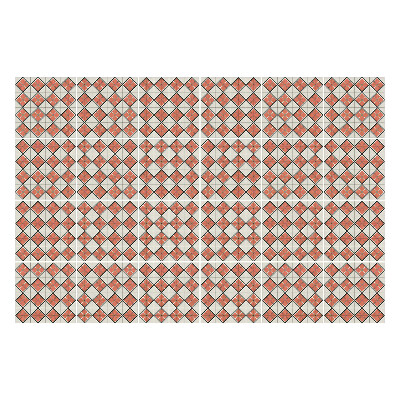 Csempe matrica Térbeli rombuszok és négyzetek