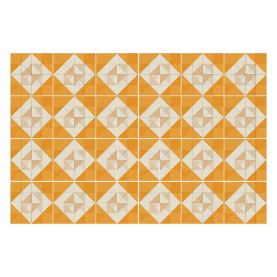 Öntapadós csempe matrica Gyémánt rombusz elrendezések