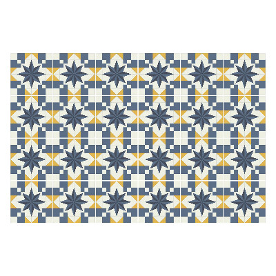 Öntapadós csempe matrica Geometria csillagokkal