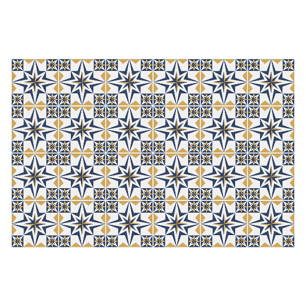 Csempe matrica Szimmetrikus csillagok és rombuszok