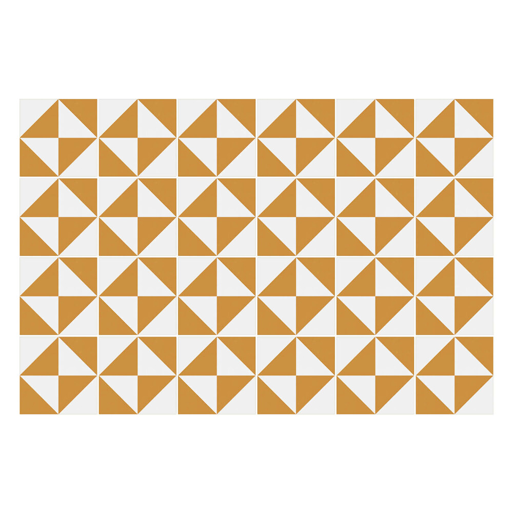 Öntapadós csempe matrica Háromszög geometria