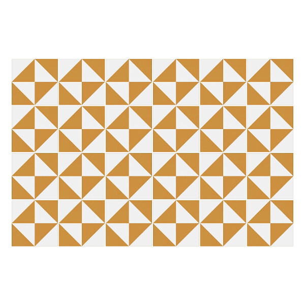 Öntapadós csempe matrica Háromszög geometria