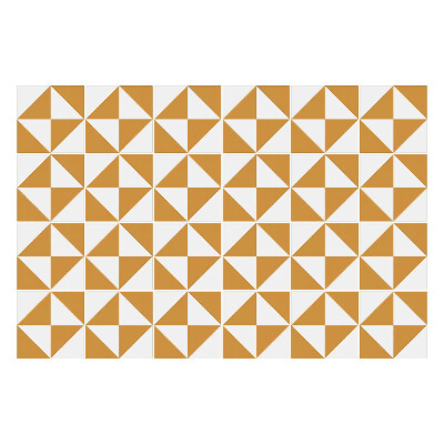 Öntapadós csempe matrica Háromszög geometria