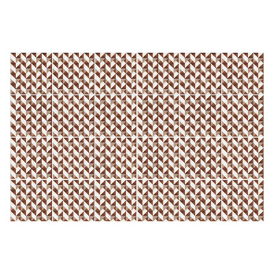 Öntapadós csempe matrica Háromszög geometria