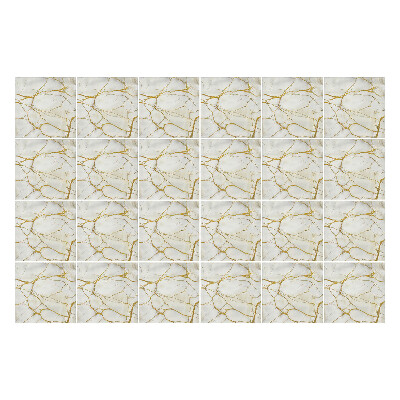 Öntapadós csempe matrica Elegáns márvány erekkel