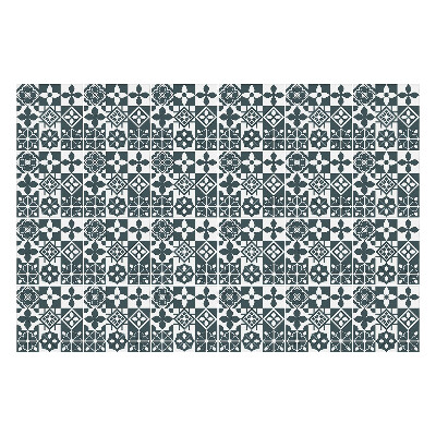 Csempe matrica Geometrikus virágmotívumok