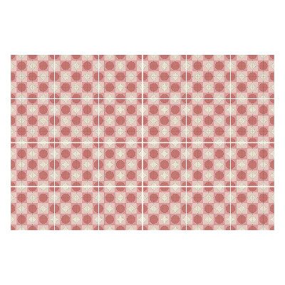 Csempe matrica Geometriai formák egy rácsban